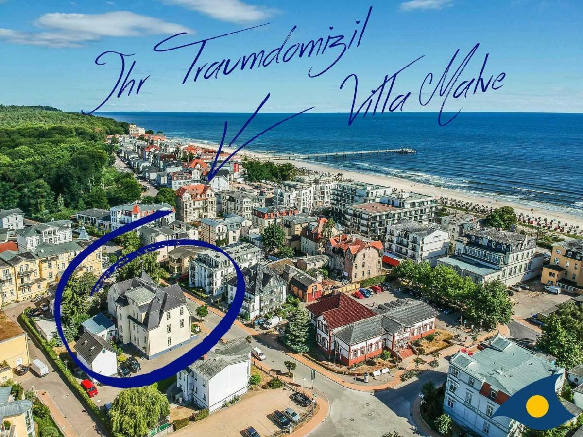 Villa Malve Whg 10 Heringsdorf Dış mekan fotoğraf